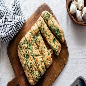 Vegan Garlic Bread_image