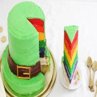 Lucky Charms® Leprechaun Hat Cake image