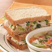 Turkey Salad Sandwiches image