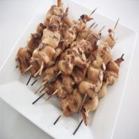 Grilled Chicken Satays With Peanut Sauce_image