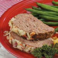 Bacon Swiss Meat Loaf image