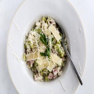 Fava Bean and Bacon Risotto image