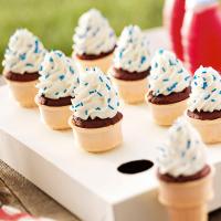 Patriotic Cupcake Cones_image