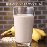 3-Ingredient Banana Oat Smoothie Recipe by Tasty_image