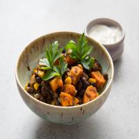 Sweet Potato, Corn & Black Bean Hash image