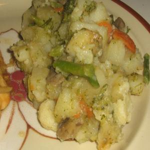 Potato Vegetable Quilt image