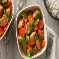 Orange Chicken with Snow Peas and Carrots (Cooking for 2) image