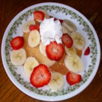 Bisquick Strawberry Banana Pancakes image