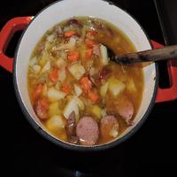 Polish Sausage (Kielbasa) Soup image