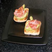 Avocado and Lime With Bacon on Toast image