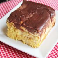 Easy Boston Cream Poke Cake Recipe - (4.4/5) image