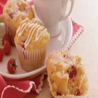 Raspberry-White Chocolate Muffins_image
