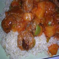 Sweet and Sour Pineapple Meatballs image