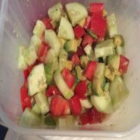 Cucumber Tomato Surprise Salad (Raw Recipe)_image