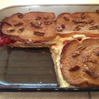 Stuffed French Toast With Fruit & Cream Cheese (Baked) image