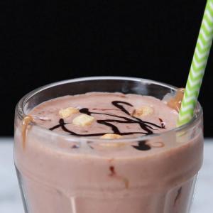 Snickers-flavored Protein Smoothie Recipe by Tasty_image