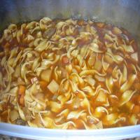 Homey Mushroom Noodle Soup image