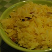Yellow Rice With Sesame Seeds_image