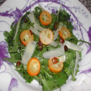 Salad of Kumquats, Dates and Shaved Parmesan_image