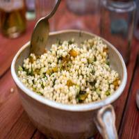 Couscous Salad With Dried Apricots and Preserved Lemon image