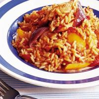Italian rice with chicken image