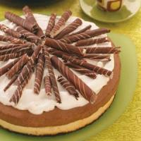 Rich Chocolate Mousse Cheesecake_image