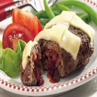 Personal Pizza-Stuffed Grilled Meatloaves_image