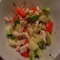Chicken, Potato and Avocado salad_image
