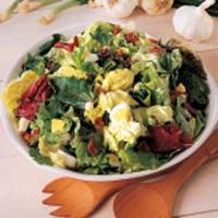 Lettuce with Hot Bacon Dressing_image