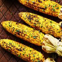 Grilled Corn With Sesame-Soy Butter_image