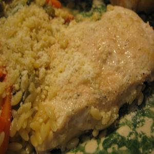 Caesar Chicken With Orzo_image