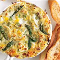 Spring Vegetable and Goat Cheese Dip image