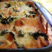 Easy Spinach Lasagne With Pesto and Cheese_image