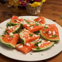 Watermelon with Feta, Mint and Chile_image