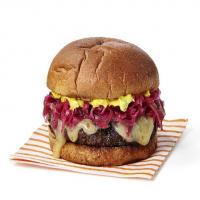 Danish Meatball Burgers with Pickled Red Cabbage image