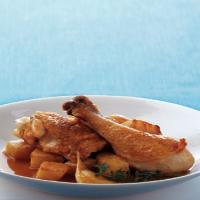 Braised Chicken with Celery Root and Garlic_image