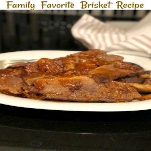 Family Favorite Brisket Recipe - Pams Daily Dish_image
