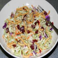 Asian Broccoli (Or Cabbage) Cole Slaw W/ Homemade Dressing_image