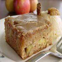Fresh Apple Cake with Brown Sugar Glaze Recipe - (4.1/5)_image