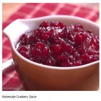 Homemade Cranberry Sauce Recipe - (4.2/5)_image