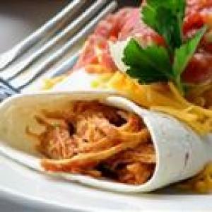 Salsa Chicken Burrito Filling_image