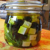 Feta and Olives in a Jar_image