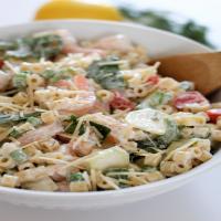 Creamy Shrimp Pasta Salad_image