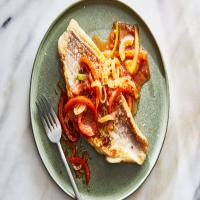 Fried Snapper With Creole Sauce image