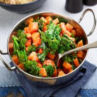 Butternut Squash and Kale Stir Fry image