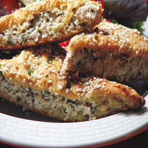 Chicken and Chive Crescent Puffs image