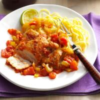 Chicken Thighs with Tomato-Vodka Sauce image