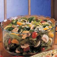 Sweet Spinach and Orange Salad image