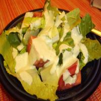 Bibb Salad With Basil Green Goddess Dressing image