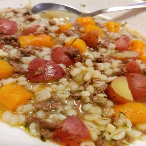 Instant Pot Ground Beef Barley Soup_image